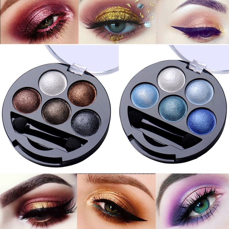 5 Colors Eyeshadow Palette