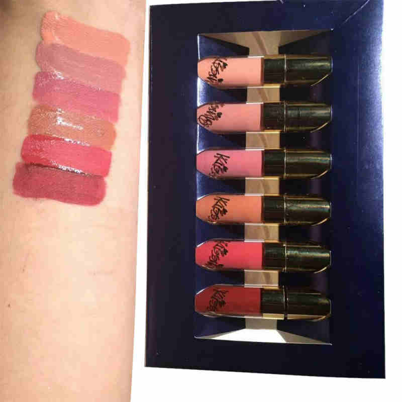 6Pcs/Set Liquid Lipstick Lip Gloss