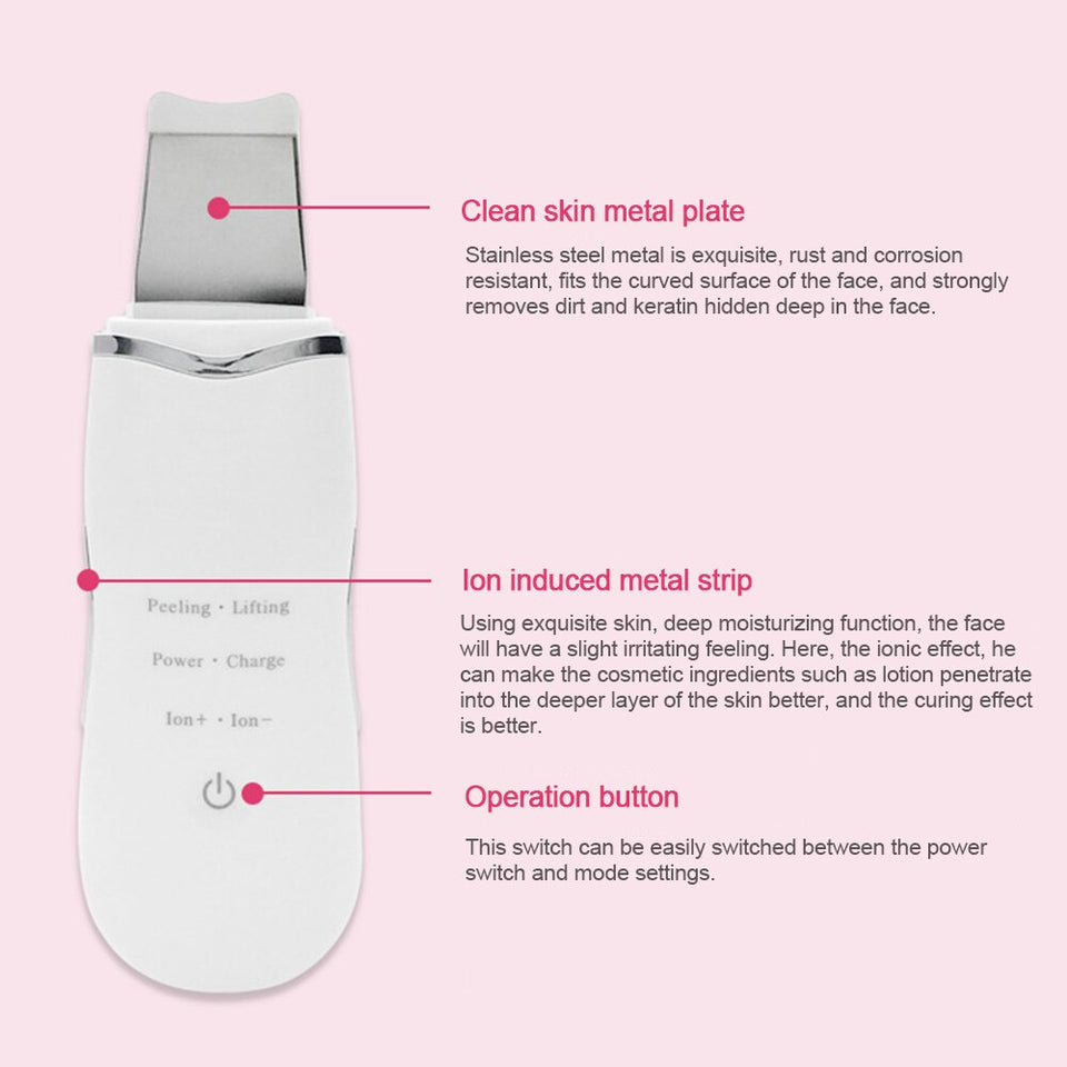 Ultrasonic Skin Scrubber